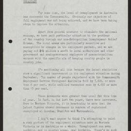 Unemployment, education