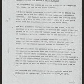 Superannuation, Greenvale, wool price