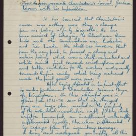 How do you reconcile Chamberlain's social reforms with his imperialism?