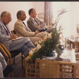 [Malcolm Fraser and members of the COMGEP]