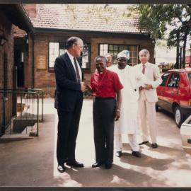 [Malcolm Fraser and members of the COMGEP]