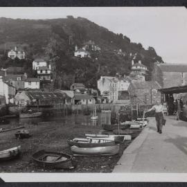 [Coastal village scene]