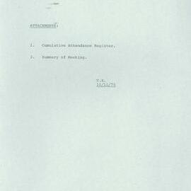 Record of Shadow Ministry No. 5