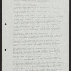 Individualism and government