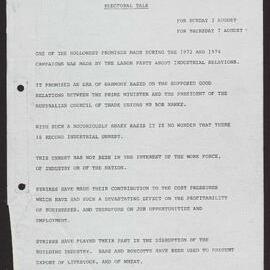 Industrial relations