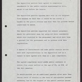 Public Service Superannuation Bill