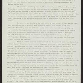Visit to South East Asia, Vietnam, Defence