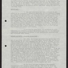 Estate duty, defence estimates - Canberra replacement, bomber