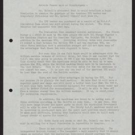 Royal commission suggestion by Mr Calwell into TXF bomber ridiculous