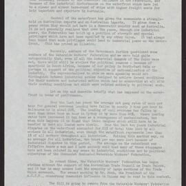 Waterfront legislation