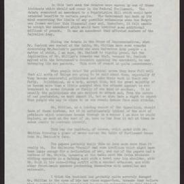 Mr Whitlam and the glass of water