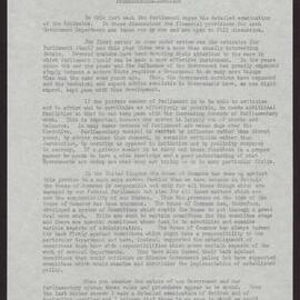 Parliamentary practice, financial committees, committee on tariffs