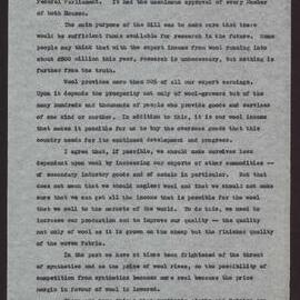 Wool Research Bill