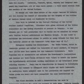 The Hungarian uprising