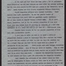 Hungary, housing and war service land settlements