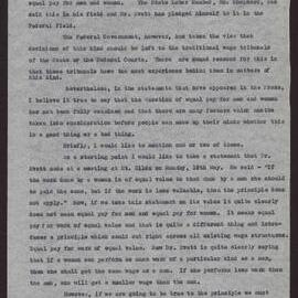 Equal pay for men and women