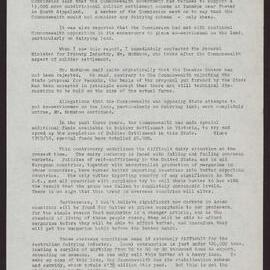 Soldier settlement and the dairying industry