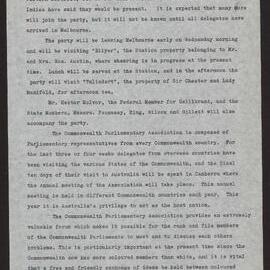 Commonwealth Parliamentary Association visit to Western District