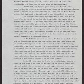 Japanese/Australian relations