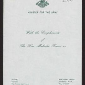 The senate elections