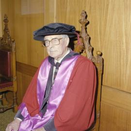 Alister Knox and Professor Stevenson