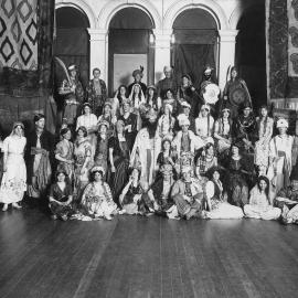National Gallery of Victoria Art School Students' Fancy Dress Ball in Melbourne.