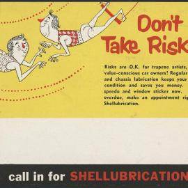 Postcards to advise customers of the need to arrange servicing [10 of many]
