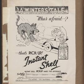 Advertisements for Shell products [13 of many]