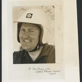 Photographs of racing drivers [6 of many]