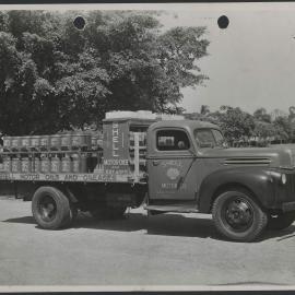 Photographs of Shell products including their packaging and distributing vehicles [1 of many]