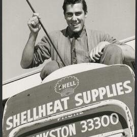 Photographs of Shell products including their packaging and distributing vehicles [2 of many]