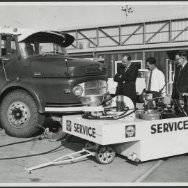 Photographs of Shell products including their packaging and distributing vehicles [3 of many]