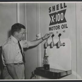 Photographs of Shell products including their packaging and distributing vehicles [4 of many]