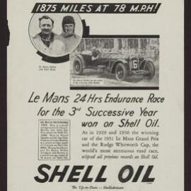Collection of advertisements for Shell motor oils [23 of many]
