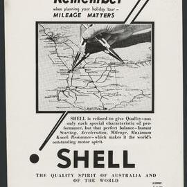 Collection of advertisements for Supershell petrol [26 of many]