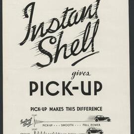 Collection of advertisements for Supershell petrol [33 of many]