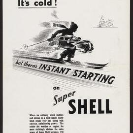 Collection of advertisements for Supershell petrol [39 of many]