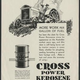 Advertisements for Cross Power Kerosene [4 of many]