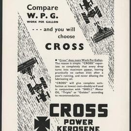 Advertisements for Cross Power Kerosene [11 of many]