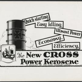 Advertisements for Cross Power Kerosene [19 of many]