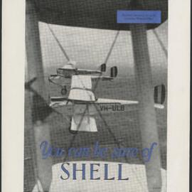 Shell Aviation Gasoline and aviation lubricants advertisements [7 of many]