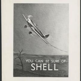 Shell Aviation Gasoline and aviation lubricants advertisements [11 of many]