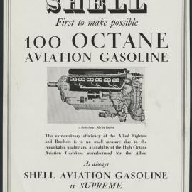 Shell Aviation Gasoline and aviation lubricants advertisements [15 of many]