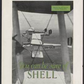 Shell Aviation Gasoline and aviation lubricants advertisements [17 of many]