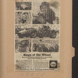 Press cuttings of Shell product advertising [92 of many]