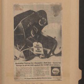 Press cuttings of Shell product advertising [94 of many]