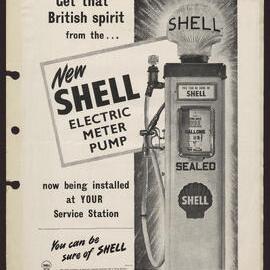 Advertising proofs for Shell products and services [1 of many]