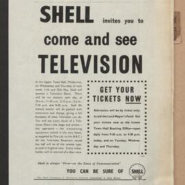 Advertising proofs for Shell products and services [2 of many]