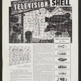 Advertising proofs for Shell products and services [4 of many]