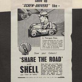 Advertising proofs for Shell products and services [6 of many]